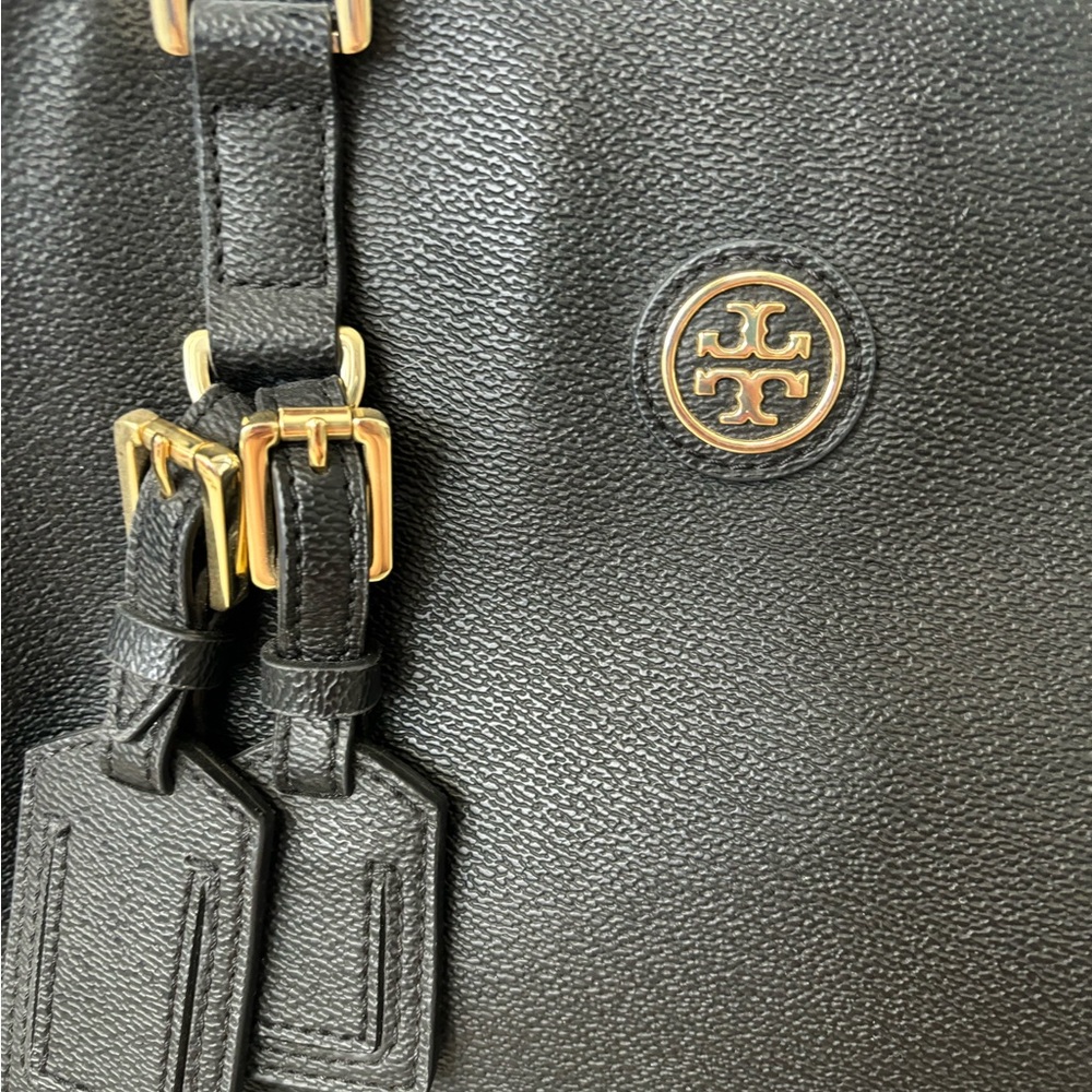 Tory Burch Leather Tote - Picture 10 of 12